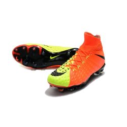 fodboldstøvler Nike Phantom Hypervenom 3 Elite DF FG - Orange Gul_7.jpg